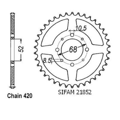 Rozeta pro Suzuki 21852CZ48